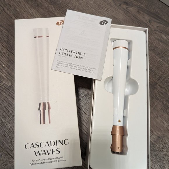 T3 Convertible Cascading Waves Reversed Taper Wand - Picture 1 of 3